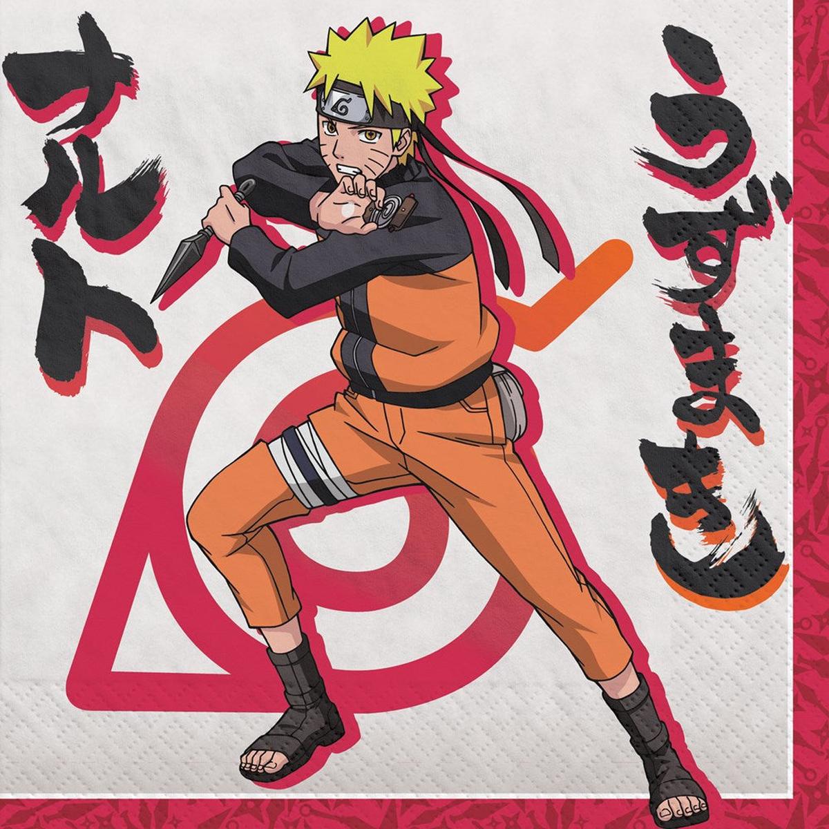Naruto Luncheon Napkins 16ct